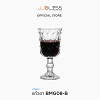 JJGLASS - กล่องละ 6 ใบ  แก้วไวน์ แก้วแชมเปญ แก้วมีลวดลาย แก้วใส่เครื่องดื่ม แก้วน้ำดื่ม แก้วสวยงาม แก้วมีก้าน