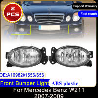 ไฟตัดหมอกด้านหน้าสำหรับ Benz E320 E350 E550 2007 2008 2009 A1698201556 LED ไฟเตือนพร้อมหลอดไฟ Foglamp