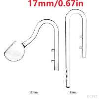 การไหลและการไหลของดอกลิลลี่แบบใสมีถ้วยดูด13มม. 17มม. สำหรับระบบกรองน้ำในตู้ปลา