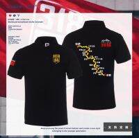 2023 New Fashion version National Highway G318 Line This life must drive Tibet self-driving tour Sichuan-Tibet line POLO shirt men and women pure cotton short-sleeved T-shirt half-sleeved