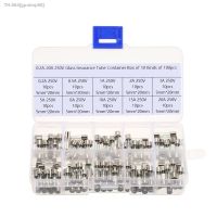 ☃☈ 100Pcs/Set 5x20mm Quick Blow Glass Tube Fuse Assorted Kits Fast-blow Glass Car Fuses 0.2A 0.5A 1A 2A 3A 5A 8A 10A 15A 20A