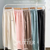 ขายาวเนื้อผ้าบอกเลยว่าใส่สบายมากกกก_Nineties Design_Putter long pants?