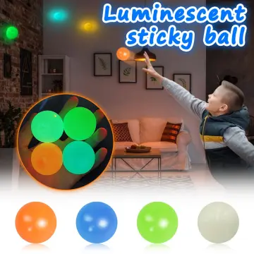 Glow in the on sale dark sticky balls