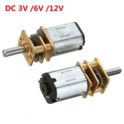 【❉HOT SALE❉】 chexiuhua มอเตอร์ N20ไมโครมอเตอร์เกียร์ความเร็ว Dc 3V 6V 12V มอเตอร์เกียร์ทดสำหรับหุ่นยนต์รถรุ่น15/30/50/60/100/200/300/500Rpm