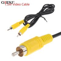 【YF】 1.5m RCA Male to Audio Video Extension Coaxial Cable M/M Single Plug Adapter Cord