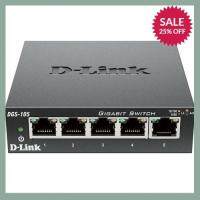 NEW D-Link 5-Port Gigabit Desktop Switch In Metal Casing (DGS-105) ลดราคา