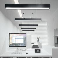 NJ ส่งฟรี Ceiling Lights Office Lamp โคมไฟออฟฟิศ LED โคมไฟห้อยสลิง Led 36 วัต แสงขาว ตกแต่งบ้าน