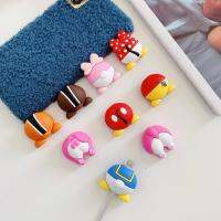 Animal butt Cable Bite Protector Winder Cute Cartoon Cover Protect Case Wire Organizer Holder For IPhone 7 8 X Plus Earphone