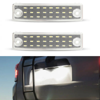 20212Pcs For Toyota 4 Runner 1996-2019 Sequoia 2008-2019 Car Vehicle Super Bright White LED License Plate Lights Number Plate Lamp