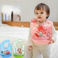 【CC】 Baby Bib Imitation Silicone Rice Food Eat Dinner Clothing Feeding After Meals Bavoir Tablier Cosas Para Bebe