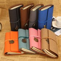 A6 Loose-leaf Retro Wind Strap Pocket Watch Creative Hand Ledger Notebook Student Diary Notepad Student Supplies Scrapbooking