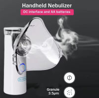 Silent Ultrasonic Medical Nebulizer Portable handheld ultrasonic nebulizer เครื่องพ่นยาทางการแพทย์ เครื่องnebulizer ใช้ในบ้าน nebulizerล้ำมือถือแบบพกพา เหมาะสำหรับทุกวัย