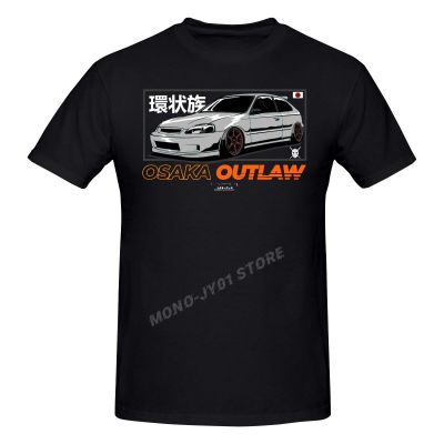 Honda Civic Osaka Outlaw Japan Cars T Shirt Tshirt Graphic Tshirt Tee