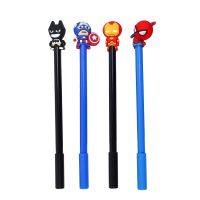 0.5mm Super Hero Gel Pens Student Writing Signature Pens Stationery