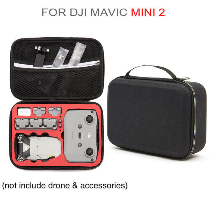 dji-mavic-mini-2กล่องรีโมทคอนลกระเป๋าเก็บกระเป๋าถือสำหรับ-dji-mini-2กระเป๋าป้องกันแผ่นดินไหว-accessories