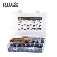 IWISS 1550PCS 2.54mm Pitch Wire-to-Wire Dupont Connector Kit  includes Pin Headers Jumper Wire