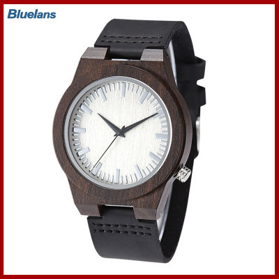 Bluelans®แฟชั่นผู้ชายรอบ Dial สายเรซินไม่มีหมายเลขนาฬิกาข้อมืออะนาล็อกควอตซ์นาฬิกา