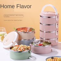 Multi-layer Kids Lunch Box Stainless Steel Thermal Heated Bento Box Food Containers Large Capacity Vacuum Insulation Boxes