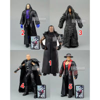 WWE AEW WWE 6 "7" แหวนมวยปล้ำนักมวยปล้ำอุปกรณ์ตุ๊กตา UT Undertaker เสื้อผ้าสูท