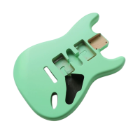 HSH Alder Strat Badan Gitar Elektrik แบบคู่กึ่ง Selesai Alder DIY Badan Matte Nitro