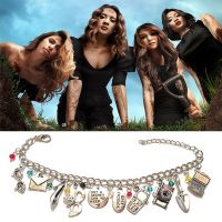 【CW】 Little Liars Got A Can You Keep It Charms Bangles  Chain Links Jewelry