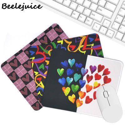 （SPOT EXPRESS） Love HeartPadDesk Mat อุปกรณ์เสริมเดสก์ท็อป RubberSuppliesDesk OrganizerGames Pad Gifts