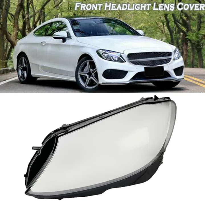 front-headlight-head-light-lamp-lens-cover-shell-lampshade-for-mercedes-benz-w205-c180-c200-c260l-c280-c300-2015-2017