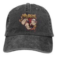 New Fashion Popeye Gold Bannerheather Adjustable Caps Couple Version