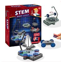 12 in 1 Steam Magnet Science ชุดทดลองแม่เหล็ก 12 แบบ ของเล่นเพื่อการเรียนรู้สำหรับเด็ก เสริมทักษะทางวิทยาศาสตร์
