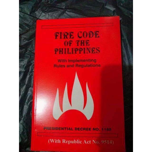 FIRE CODE OF THE PHILIPPINES Lazada PH