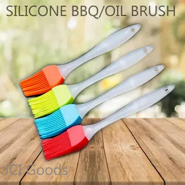 WALFOS Pastry Brushes-BBQ Cake Oil Brush For Barbecue Grill -Heat Resistant  Silicone Basting Brushes For Cooking Kitchen Brush