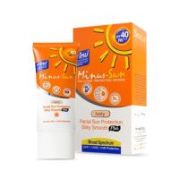 ?Minus Sun SPF40 PA+++ Facial Sun Protection ไมนัส ซัน ครีมกันแดด สีเนื้อ IVORY ขนาด 30 กรัม 17909 [ภูมิใจเสนอ]