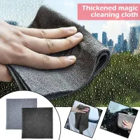 Thickened Magic Cleaning Cloth Reusable Microfiber Cleaning Rags No Trace Glass Dishcloth For Car Kitchen