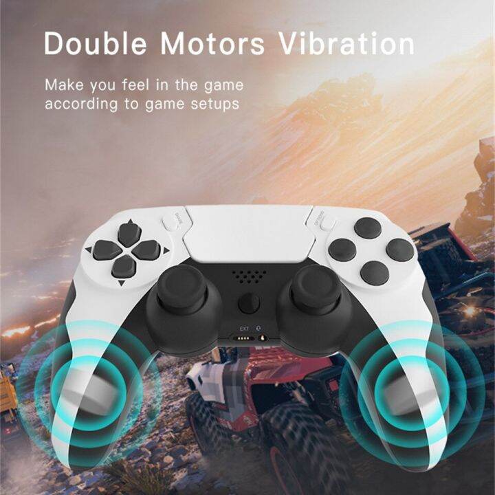 YLW P48 Wireless Gamepad With Six Axis Gyroscope Game Controller For PS4 PS3 Console Windows 7 8