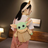 2022 การค้าต่างประเทศใหม่ baby Yoda Yoda กระเป๋าเป้ของเล่นตุ๊กตาตุ๊กตาเอเลี่ยนน่ารัก828