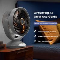 Air Circulation Fan Strong Winds Portable Night Light Desktop Fan 4000mAh Rechargeable Floor Standing Fan Wall-mounted Fan Mini Hand Held Fans