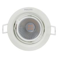 ดาวน์ไลท์ LED PHILIPS 59774 POMERON 3 วัตต์ COOLWHITE 4 นิ้ว ทรงกลม สีขาว