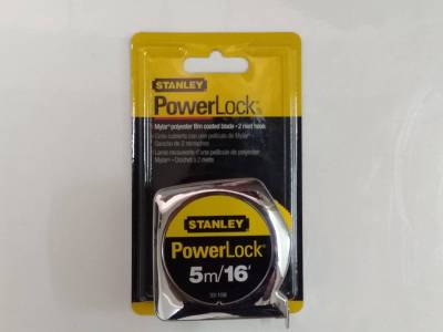 ตลับเมตร STANLEY PowerLock  รุ่น 33-158 ( 5m/16)