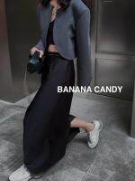 [COD] กระโปรงสีทึบดีไซน์สวยสุดๆ ~banana candy กระโปรงยาวรัดสะโพกแฟชั่นรุ่นใหม่ต้นฤดูใบไม้ร่วง