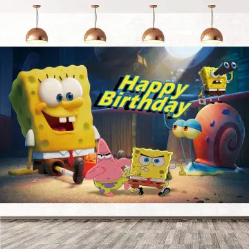Underwater balloon decor - Sponge Bob themed birthday party decorations