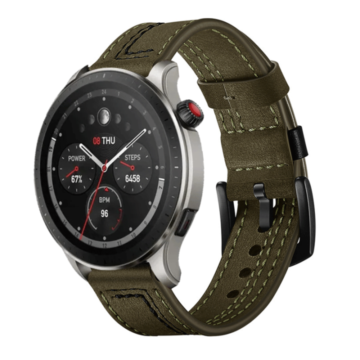สาย-สําหรับ-amazfit-gtr-4-สายนาฬิกาข้อมือหนังแท้-แบบเปลี่ยน-สายนาฬิกา-amazfit-gtr-4-smart-watch