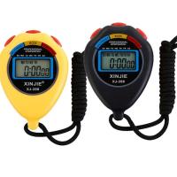 Portable Handheld Waterproof Digital LCD Stopwatch Chronograph High Precision Professional Sports Training Stopwatch Timer