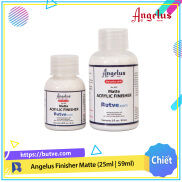 HCMDung dịch phủ bảo vệ màu tạo độ bóng mờ Angelus Finisher Matte Chiết