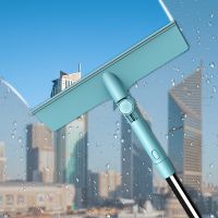 YOREDE Magic Window Cleaning Brush Long Handle Telescopic Glass Wiper Scraper Rotating Mops For Wash Windows Home Cleaning Tools