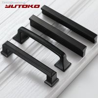 ☬✢ Cabinet Handle Square Furniture Hardware Handles Furniture Cabinet Black - Modern - Aliexpress