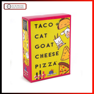 Taco Cat Goat Cheese Pizza Card Game Party Game เกมปาร์ตี้เกมการ์ดพิซซ่าชีสแมวแพะทาโก้