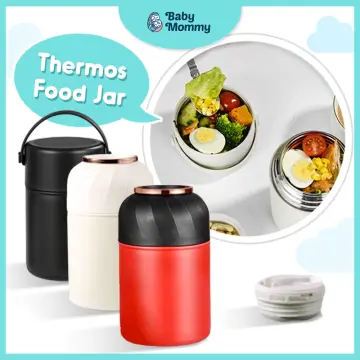Food Flask Thermos with Spoon  Baby food recipes, Baby food