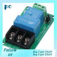 โมดูลรีเลย์12V DC 30V AC 250V โมดูลรีเลย์1แชนเนลควบคุมอุปกรณ์อัตโนมัติ PLC โมดูลรีเลย์สวิตช์สูง30A PO6222525