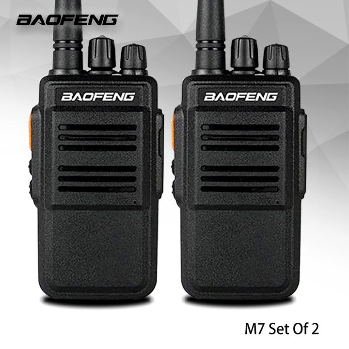 วิทยุสื่อสาร-baofeng-m7-walkie-talkie-professional-fm-transceiver-uhf-two-way-radio-set-of-2pcs