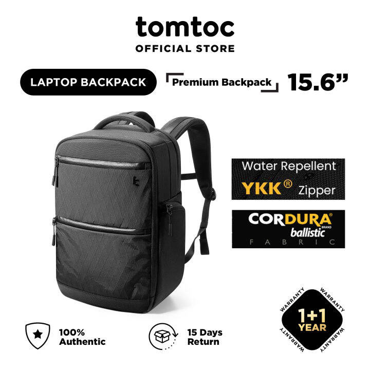 tomtoc 15.6 Inch Techpack XPac Laptop Backpack / Travel Backpack